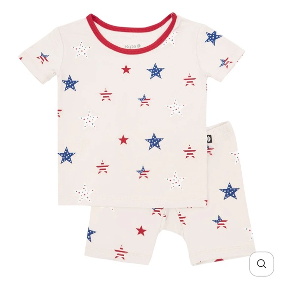 LIKE NEW Kyte Baby Short Sleeve Pajamas ***Limited edition print*** - Picture 1 of 7